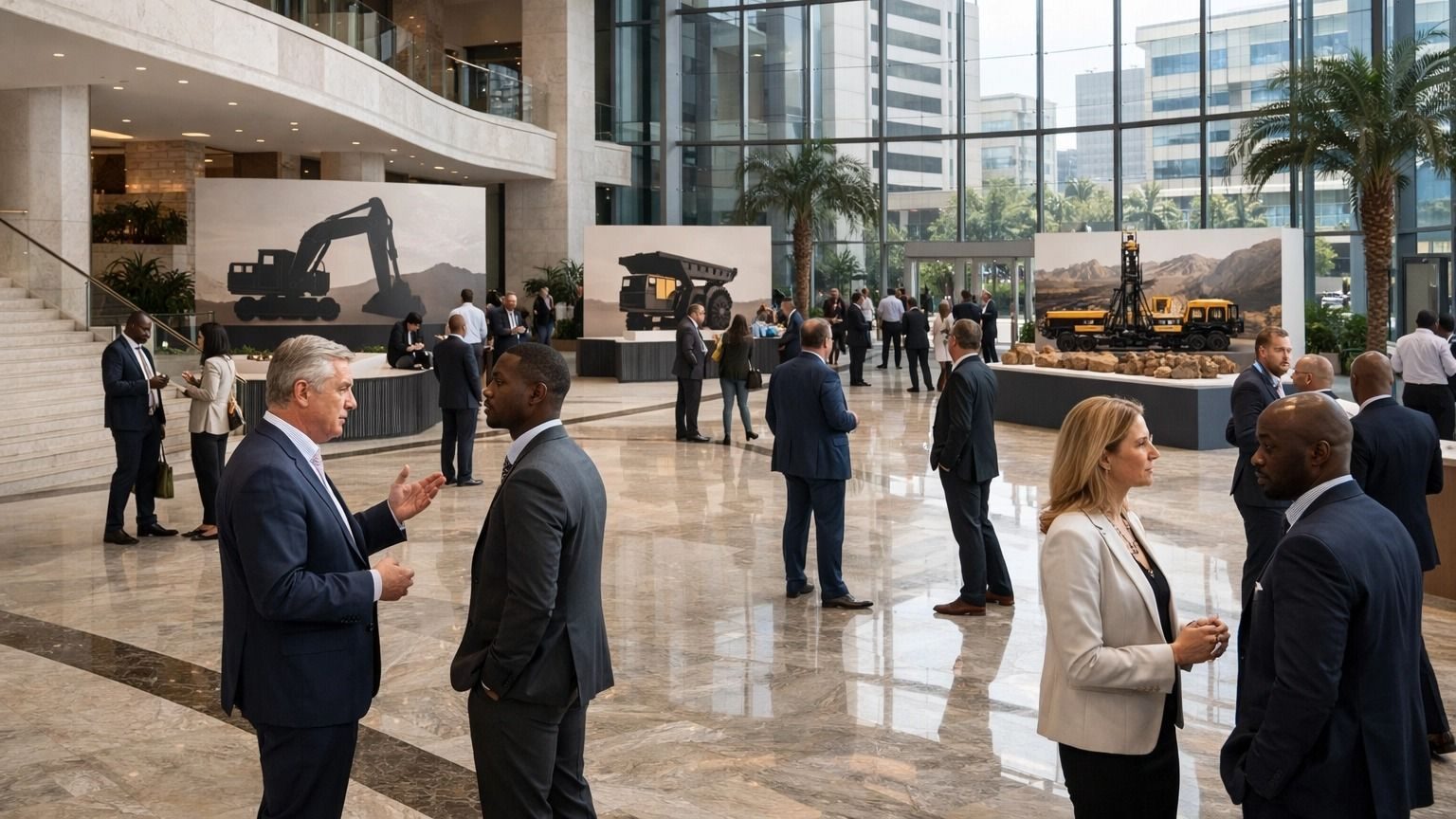 Delegates of the International Commodity Summit event at Sandton Convention Center